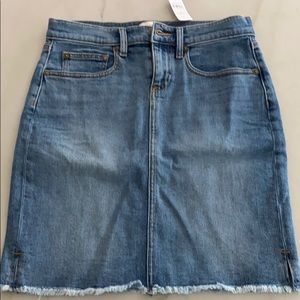 Loft Outlet Jean Skirt NWT